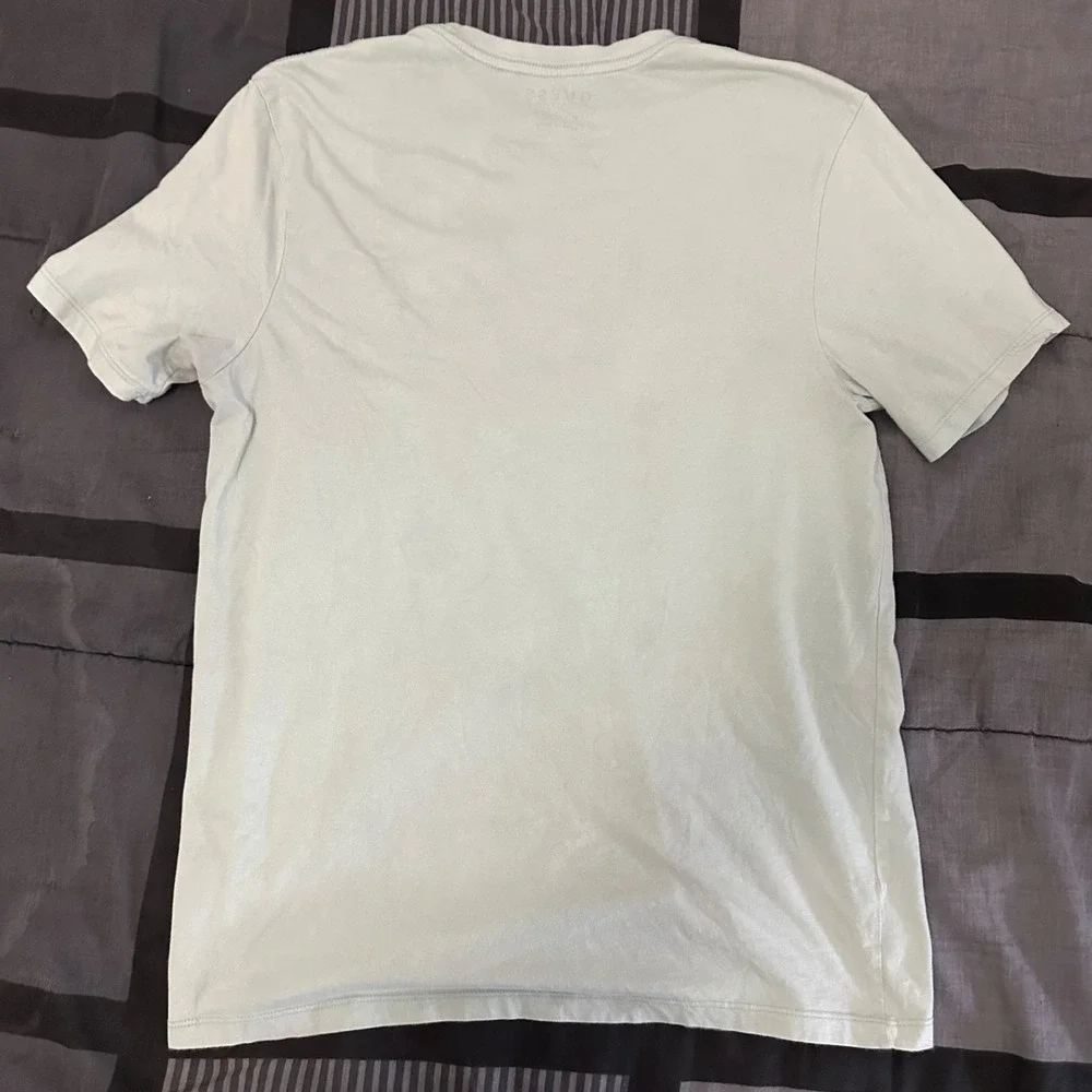 Guess T Shirt Mens Large Green Short Sleeve Crew Neck - Picture 4 of 5